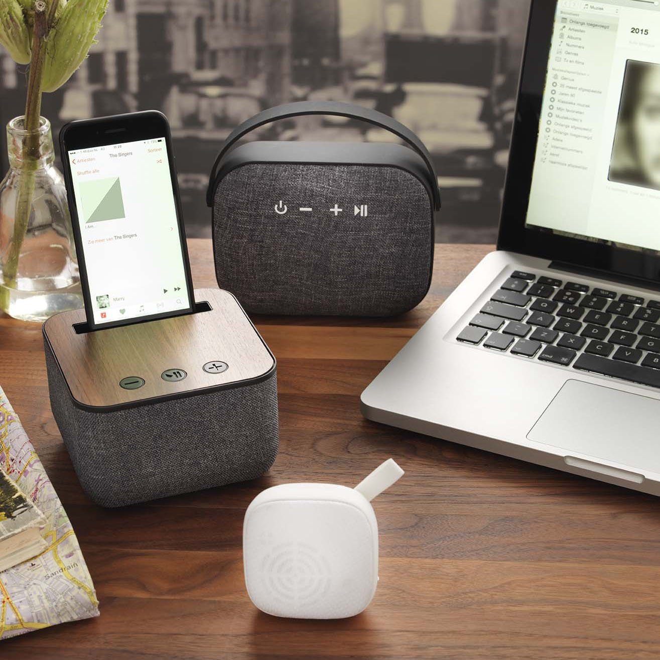 Bluetooth speakers with logo PrintSimple