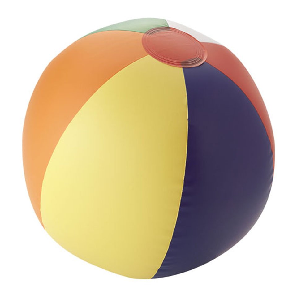 rainbow beach ball