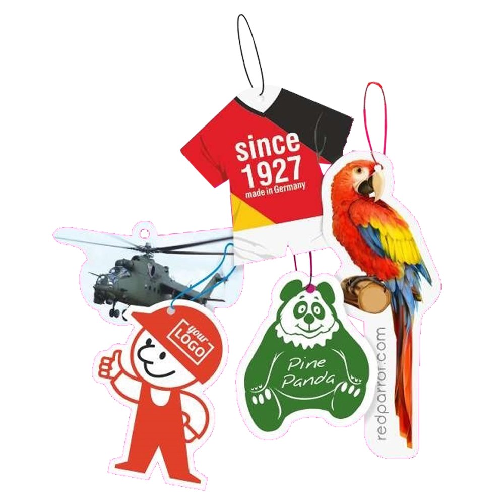 Printed car air fresheners PrintSimple