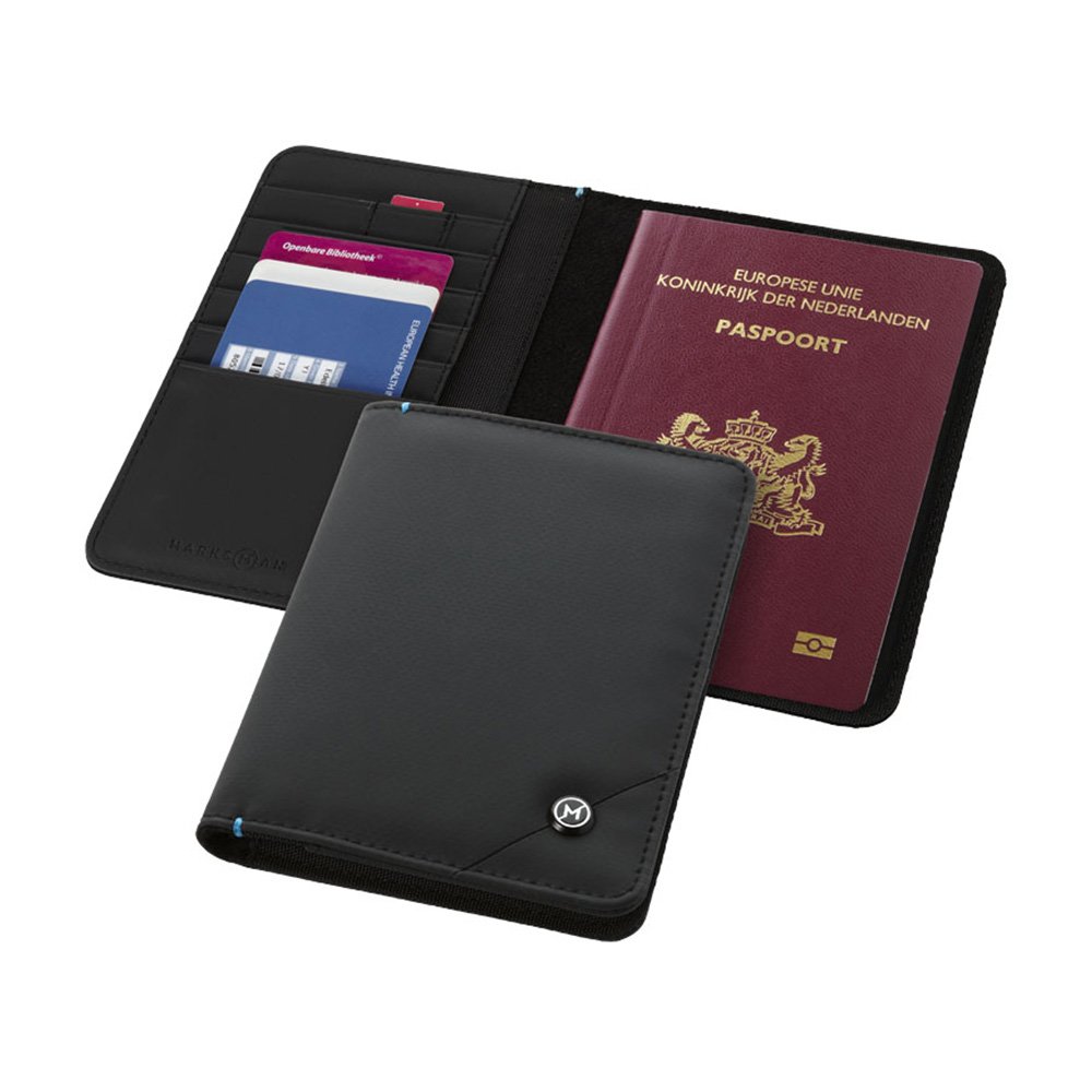 1 x Marksman Odyssey RFID Protection Passport Cover Travel Wallet