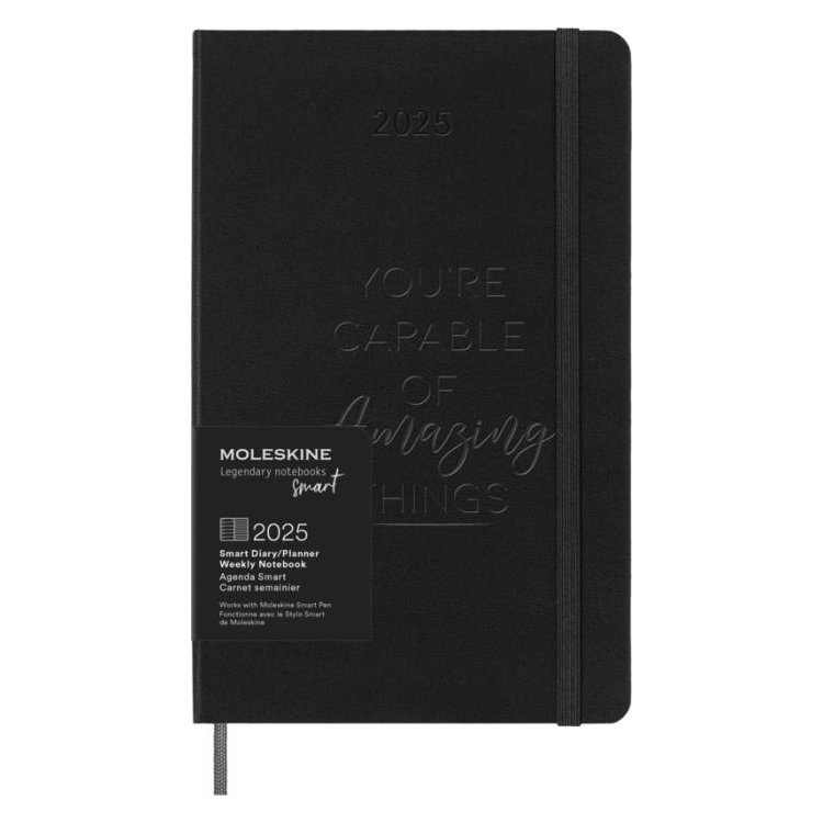 Moleskine 12 month L weekly Smart Planner | PrintSimple