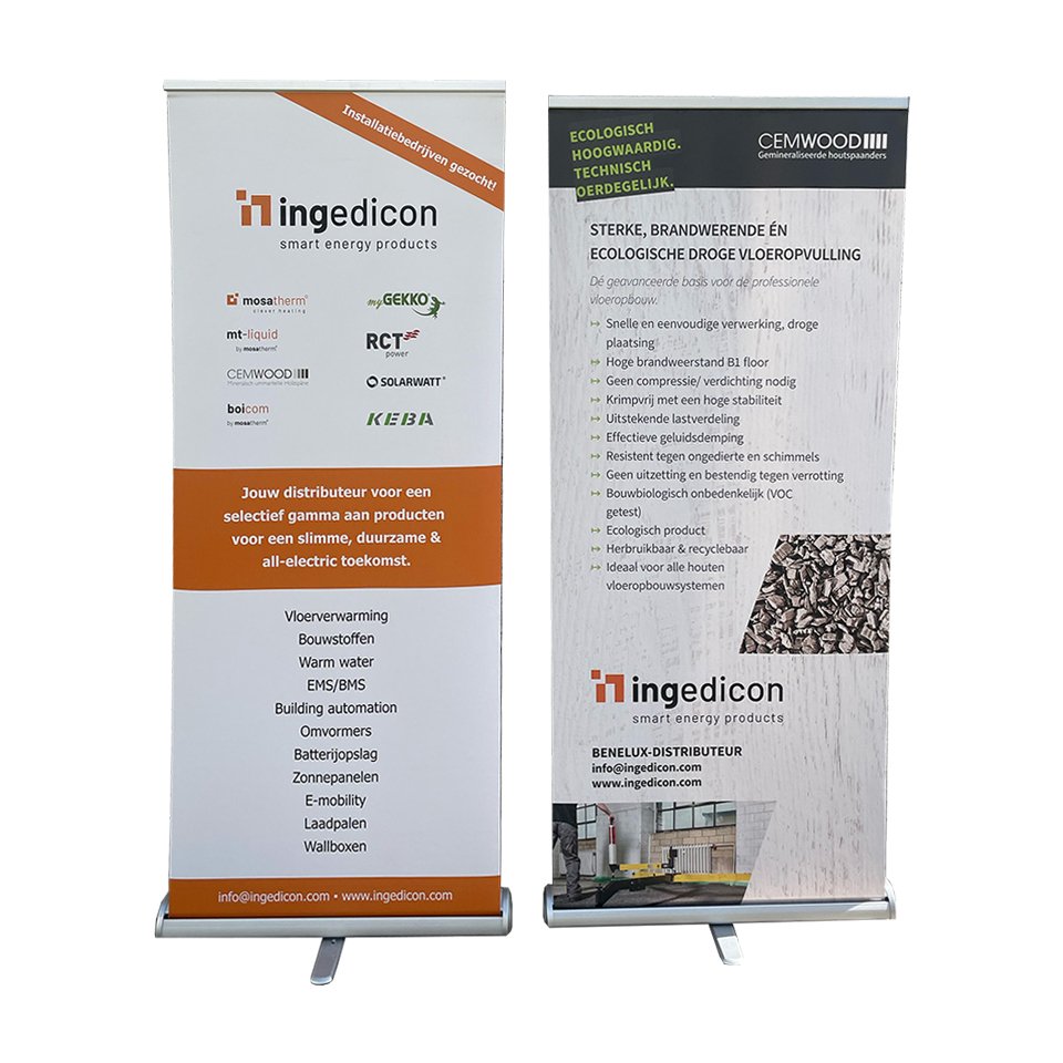 Printed rollup banners PrintSimple