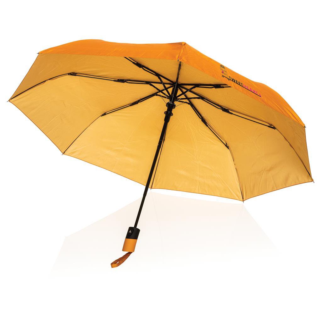 XD Collection 21" mini automatic rPET umbrella PrintSimple