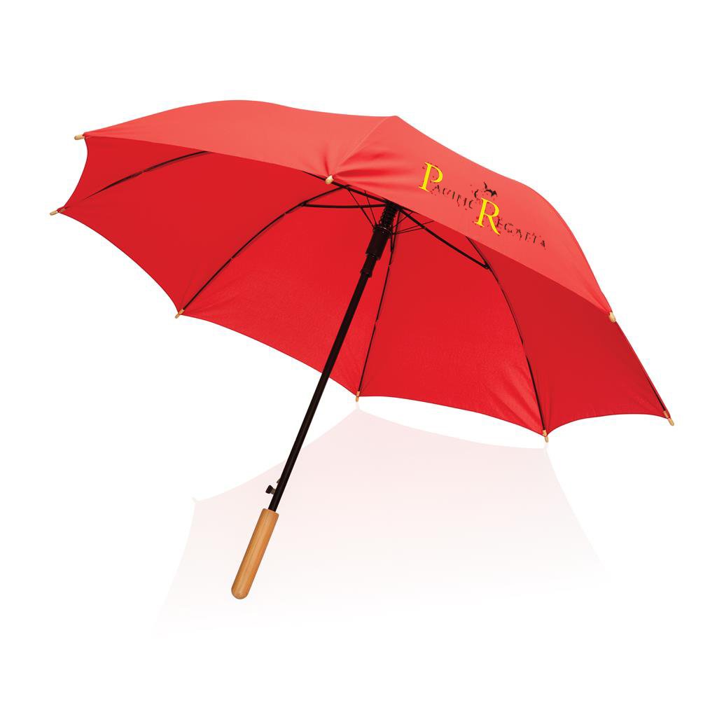 XD Collection 23" RPET Bambus automatischer Regenschirm | PrintSimple