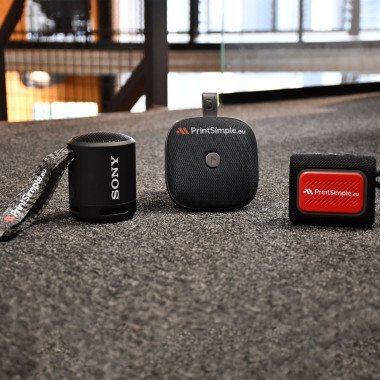 Bedrukte bluetooth speaker