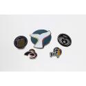 Hart-Emaille-Ansteckpins