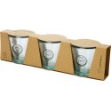 Authentic Copa driedelige set van 250 ml gerecycled glas