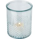 Authentic Estrel recycled glass tealight holder