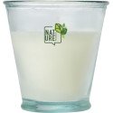 Authentic Luzz Sojakerze mit Halter aus recyceltem Glas