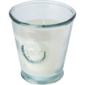 Authentic Luzz soybean candle with recycled glass holder