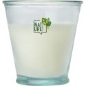 Authentic Luzz soybean candle with recycled glass holder