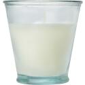 Authentic Luzz soybean candle with recycled glass holder