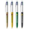 BIC 4 Colours Wood Style ballpoint pen