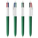 BIC 4 Colours Wood Style ballpoint pen