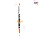 BIC Clic Stic BritePix balpen, blauwschrijvend