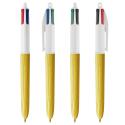 BIC Wood Style stylo à  bille en 4 couleurs