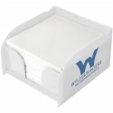 Block-Mate memo block 100x100mm with plastic holder