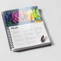 Brochure d'échantillons papiers