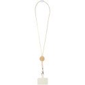Bullet Adhab smartphone lanyard met bamboedetails