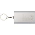 Bullet Arcturus powerbank van 2000 mAh van gerecycled aluminium met sleutelhanger
