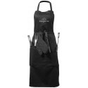 Bullet Bear BBQ apron with tools