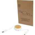 Bullet Chechia 5-in-1 recycled plastic 100 cm retractable data sync and 45W fast charge cable