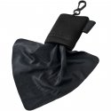 Bullet Clear microfiber cleaning cloth in pouch