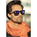 Bullet Hiru rPET/wood mirrored polarized sunglasses