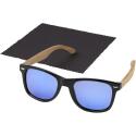 Bullet Hiru rPET/wood mirrored polarized sunglasses