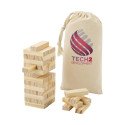 Bullet Jumble wooden toppling tower game