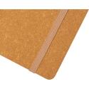 Bullet Kilau recyceltes Leder A5 Notizbuch, liniert