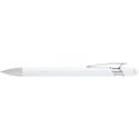 Bullet Kish ballpoint pen with silver finish, black ink