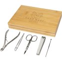 Bullet Ladia 5-delige manicure set van bamboe