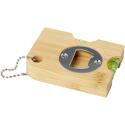 Bullet Levo bamboo bottle opener with level