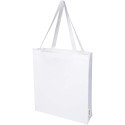 Bullet Madras 140 g/m² recycled cotton gusset tote bag 12L - GRS