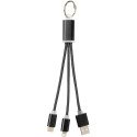 Bullet Metal câble de chargement 3-en-1 avec porte-clés