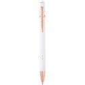 Bullet Nanna ballpoint pen with rose gold finish, blue ink