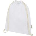 Bullet Oregon 140 g/m² GRS recycled cotton drawstring bag