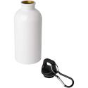 Bullet Oregon 400 ml RCS-zertifizierte, einwandige Trinkflasche aus Edelstahl mit Karabinerhaken