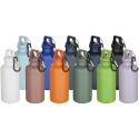 Bullet Oregon 400 ml solid color RCS recycled plastic water bottle with carabiner