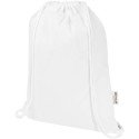 Bullet Oregon Blend sac à dos en coton recyclé 140 g/m² certifié GRS avec cordon de serrage 5 L