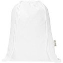 Bullet Oregon Blend sac à dos en coton recyclé 140 g/m² certifié GRS avec cordon de serrage 5 L