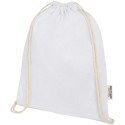Bullet Oregon sac à dos en coton recyclé 140 g/m² certifié GRS avec cordon de serrage