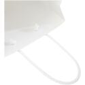 Bullet paper bag 18x9x23 cm with plastic handles - 170 g/m²