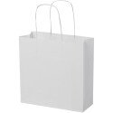 Bullet paper bag 24x9x24 cm with twisted handles - 120 g/m²