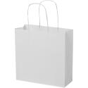 Bullet paper bag 24x9x24 cm with twisted handles - 120 g/m²