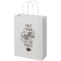 Bullet paper bag 24x9x32 cm with twisted handles - 120 g/m²