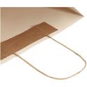 Bullet paper bag of agricultural waste 31x12x31 cm with twisted handles - 150 g/m²
