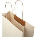 Bullet paper bag of agricultural waste 31x12x41 cm with twisted handles - 150 g/m²