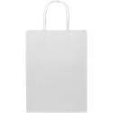 Bullet papieren tas 24x9x32 cm met gedraaide handgrepen - 120 g/m²